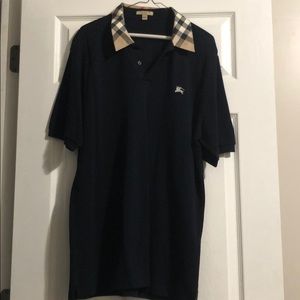 Men’s Burberry Brit polo shirt size large new!